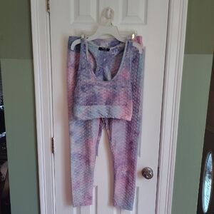 Women's Tie-Dye Track Pants & Joggers Set